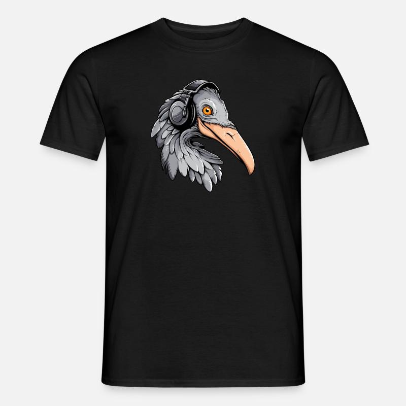 Schuhschnabel Gaming - Männer T-Shirt - Schwarz
