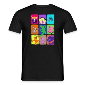 Pet Shop - Men's T-Shirt - black - Front - AI Model Male 178 light (178cm)