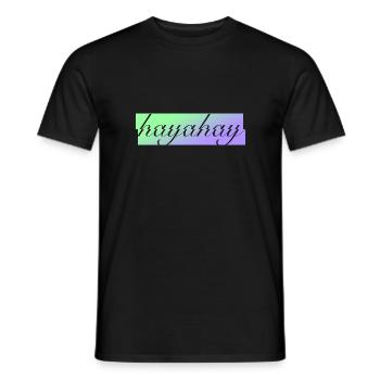 Hayahay Expression Design für stolze Pinoys - Männer T-Shirt - Schwarz - Vorne - AI Model Male 178 light (178cm)