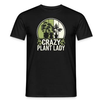 Jardinier Jardinage Plantes de jardin - T-shirt homme - noir - Devant - AI Model Male 178 light (178cm)