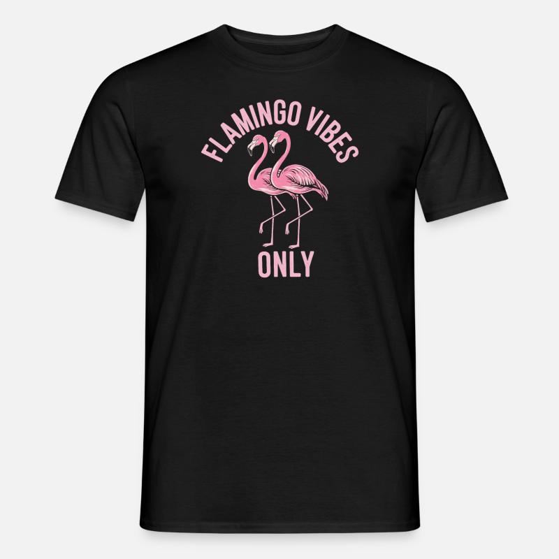 Flamingo - Men’s T-shirt - black