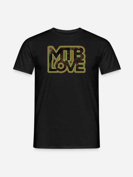 VTT - MTB Love - Fat Bike MTB - T-shirt homme - noir