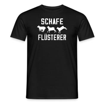 Schafe Flüsterer Lamm Kalb Geschenk - T-shirt homme - noir - Devant - AI Model Male 178 light (178cm)