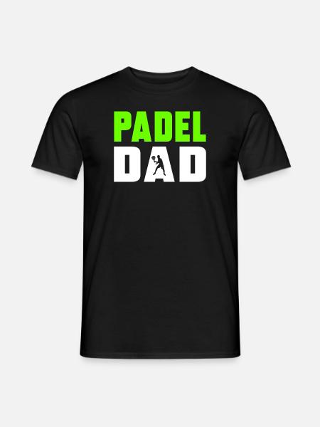 Padel Dad - T-shirt homme - noir