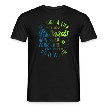Pool Billiard Billard Spieler - Männer T-Shirt - Schwarz - Vorne - AI Model Male 178 light (178cm)