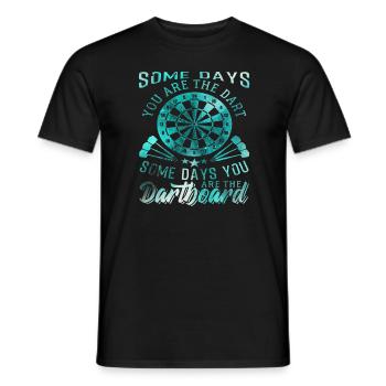 Fléchettes Fléchettes fléchettes - T-shirt homme - noir - Devant - AI Model Male 178 light (178cm)