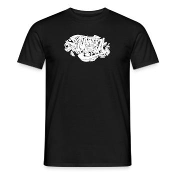 Graffiti - Moment - Männer T-Shirt - Schwarz - Vorne - AI Model Male 178 light (178cm)