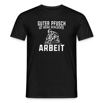 Bodenleger Bodenleger Fliesenlegermeister - Männer T-Shirt - Schwarz - Vorne - AI Model Male 178 light (178cm)