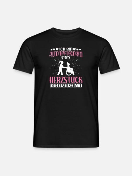 Pflegekraft Du kannst alles werden außer - Männer T-Shirt - Schwarz