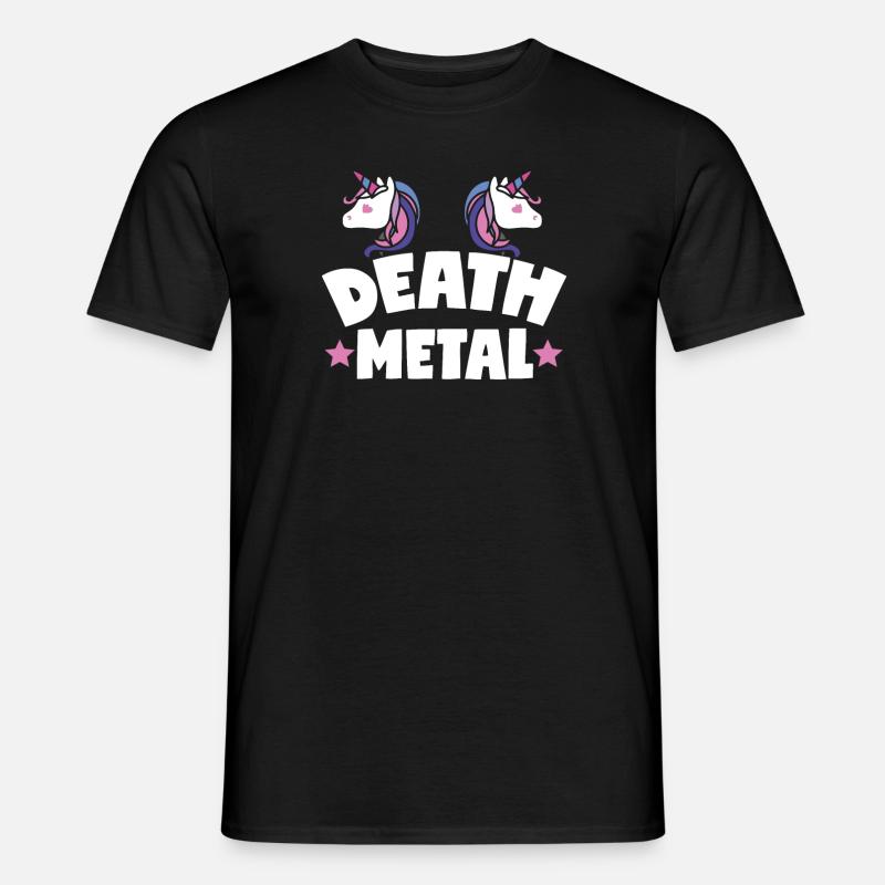Death Metal - Männer T-Shirt - Schwarz
