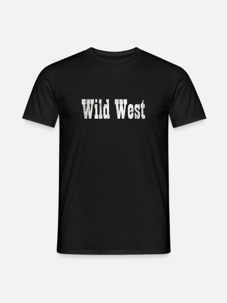 Wild West Wild West Wild West - Men's T-Shirt - black