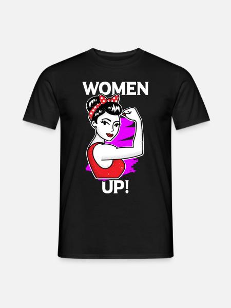 Féministe féministe cadeau feminist - T-shirt homme - noir