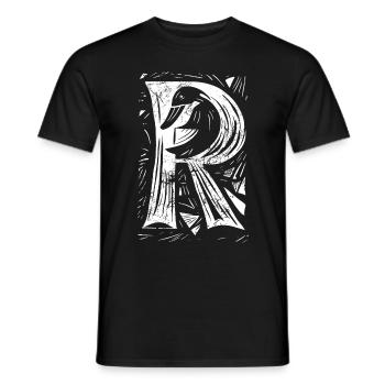 Rente Ente - Rentner Ruhestand Pension Geschenk - Männer T-Shirt - Schwarz - Vorne - AI Model Male 178 light (178cm)