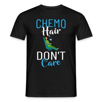 Chemotherapy Chemo Cancer Therapy - Men's T-Shirt - black - Front - AI Model Male 178 light (178cm)