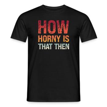 Denglisch Wie Geil Ist Das Denn Englischlehrer - Männer T-Shirt - Schwarz - Vorne - AI Model Male 178 light (178cm)