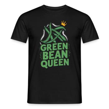 Grüne Bohnen - Männer T-Shirt - Schwarz - Vorne - AI Model Male 178 light (178cm)