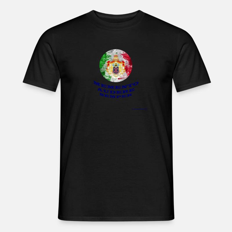 MEMENTO AUDERE SEMPER - T-shirt uomo - nero