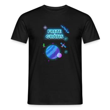 Universum - Männer T-Shirt - Schwarz - Vorne - AI Model Male 178 light (178cm)