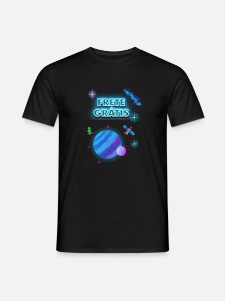 Universum - Männer T-Shirt - Schwarz
