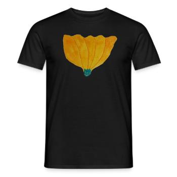 Fleur géante 1 - T-shirt homme - noir - Devant - AI Model Male 178 light (178cm)