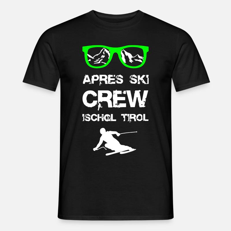 Apres Ski Crew Ischgl - Männer T-Shirt - Schwarz