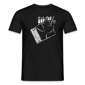 LOUISIANA CATAHOULA 100 - Männer T-Shirt - Schwarz - Vorne - AI Model Male 178 light (178cm)