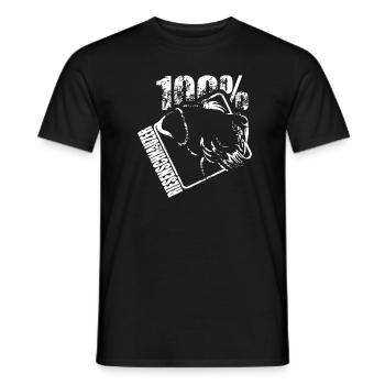 géant 100 - T-shirt homme - noir - Devant - AI Model Male 178 light (178cm)