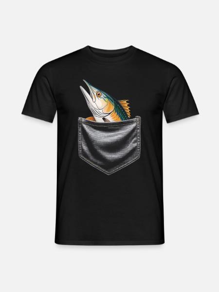 Tarpon - Männer T-Shirt - Schwarz