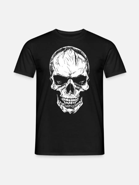 Crâne - T-shirt homme - noir