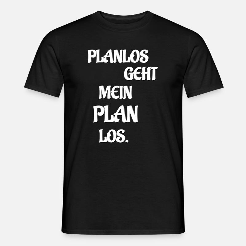 PLANLOS VA MON PLAN LOS - T-shirt homme - noir