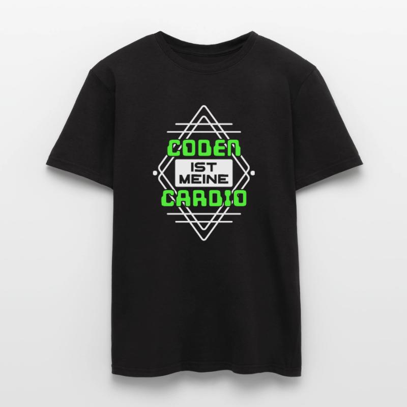 Déclaration de Coden Développeur Computerfreak Scripting T-shirt homme