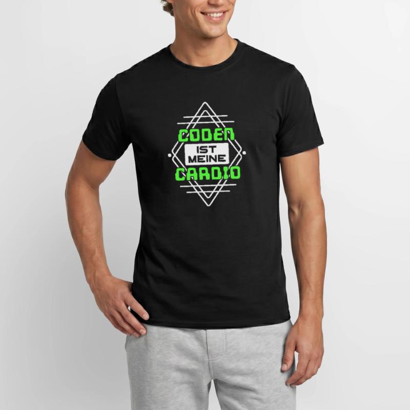 Déclaration de Coden Développeur Computerfreak Scripting T-shirt homme