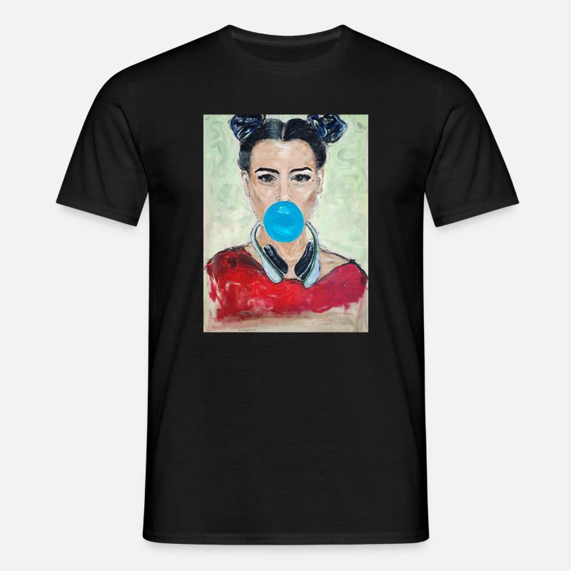 Bubble Fun - Männer T-Shirt - Schwarz