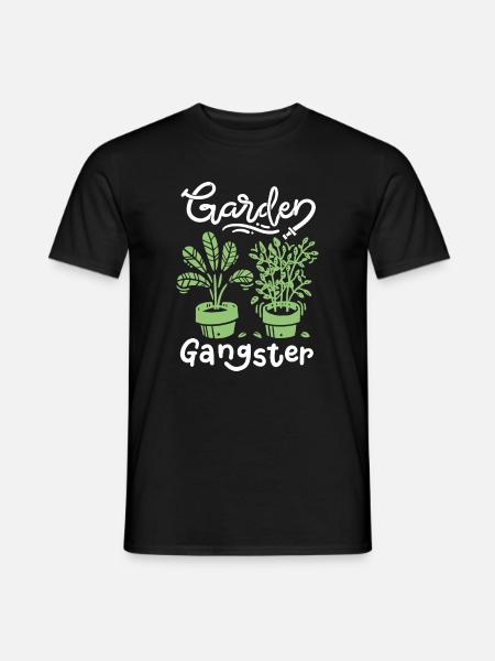 Gartenarbeit Garten Gärtner - Männer T-Shirt - Schwarz