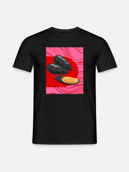 Moules funky - T-shirt homme - noir