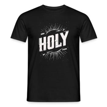 OMG SACRÉ - T-shirt homme - noir - Devant - AI Model Male 178 light (178cm)