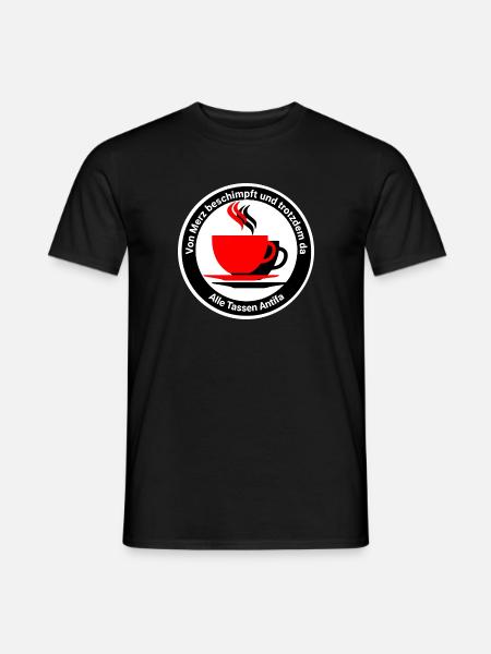 Alle Tassen Antifa - Männer T-Shirt - Schwarz