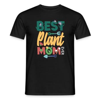 Garden & Plant Lovers Gifts - Men's T-Shirt - black - Front - AI Model Male 178 light (178cm)