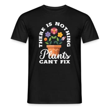 Garden & Plant Lovers Gifts - Men's T-Shirt - black - Front - AI Model Male 178 light (178cm)