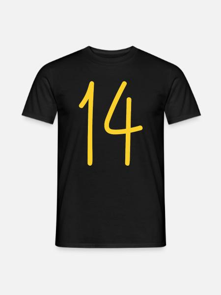 14 - T-shirt homme - noir