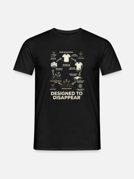 Aktiver Umweltschutz - Männer T-Shirt - Schwarz