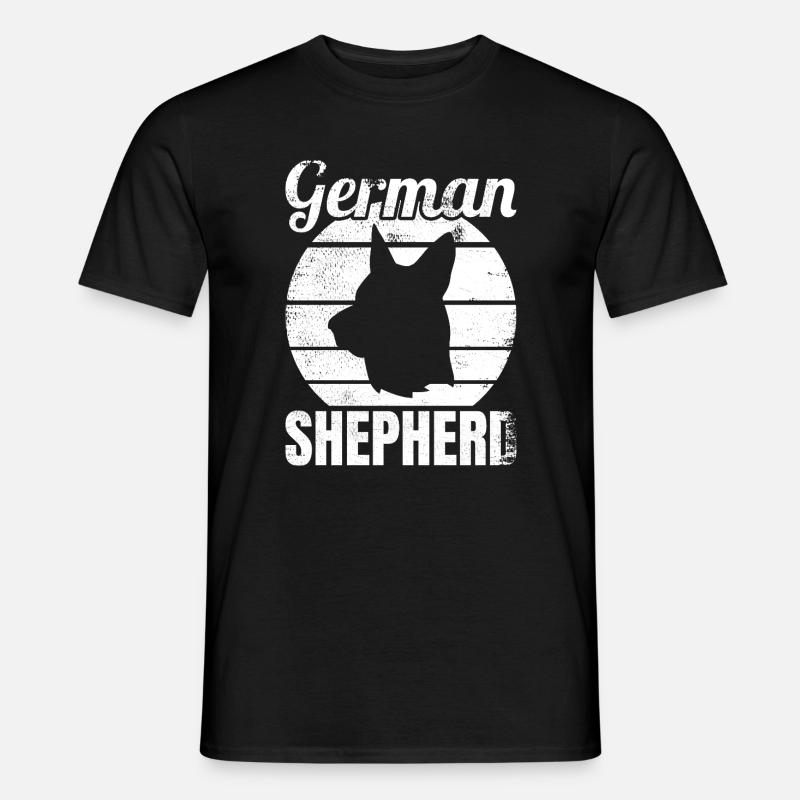 German Shepherd - Men’s T-shirt - black