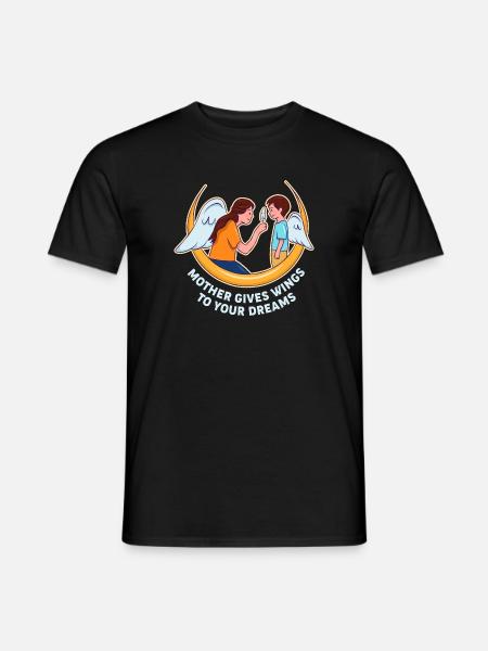 Mother's Day Dreams Design - Men's T-Shirt - black