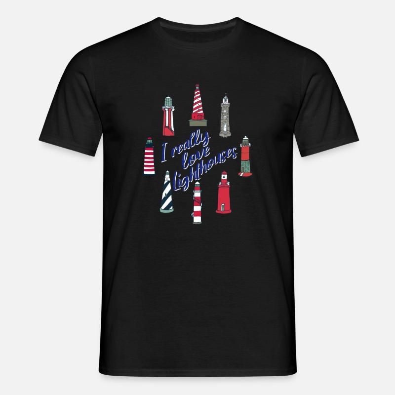 Fyrtårne - T-shirt til herrer - undefined