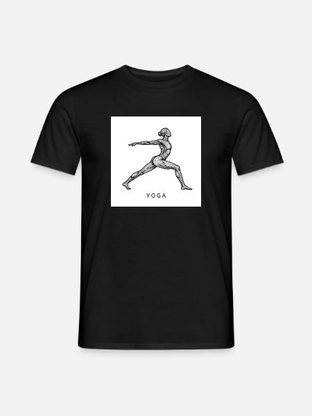 Yoga - T-shirt homme - noir