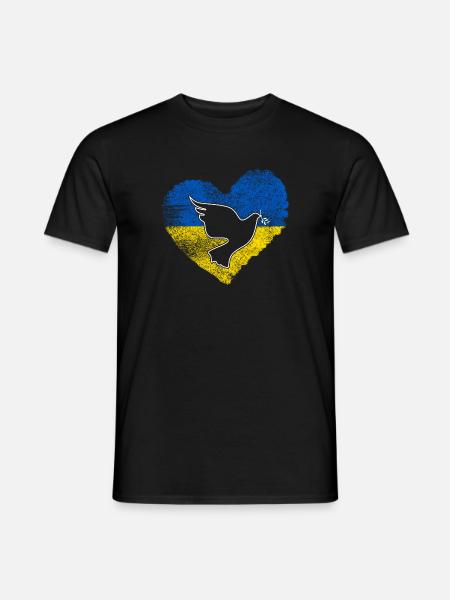 Ukraine - Men's T-Shirt - black