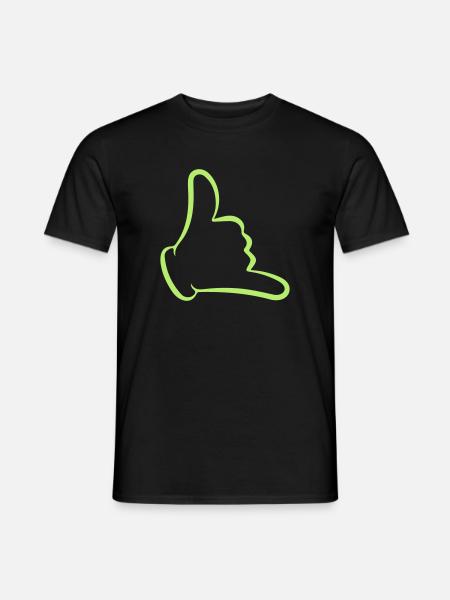 Shaka :) - Men's T-Shirt - black