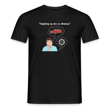 Design de voiture pour les jeunes fiers Pinoys - T-shirt homme - noir - Devant - AI Model Male 178 light (178cm)