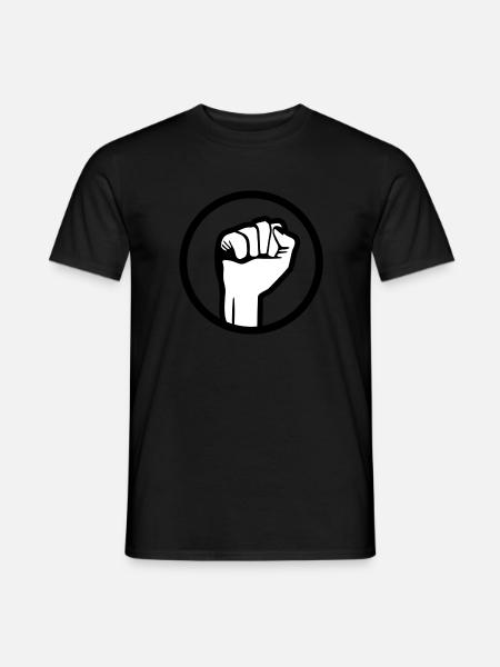 protest, demonstration - Men's T-Shirt - black