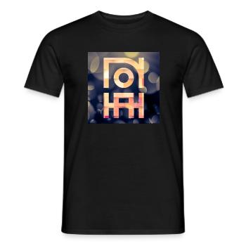 Noah - Lounge Version - Männer T-Shirt - Schwarz - Vorne - AI Model Male 178 light (178cm)